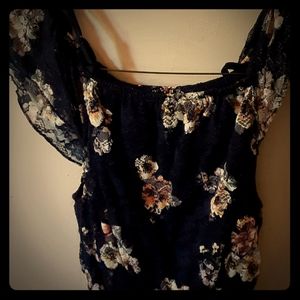 Lace floral dress
